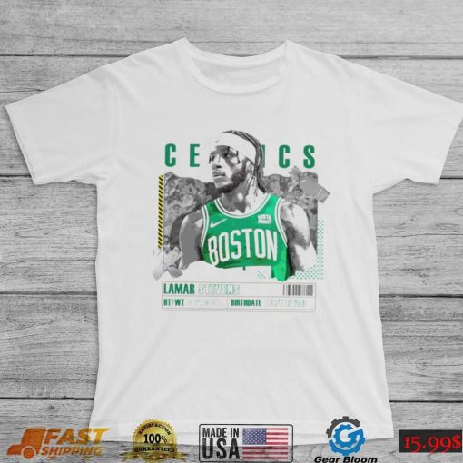 Lamar Stevens number 77 Boston Celtics basketball player paper poster shirt