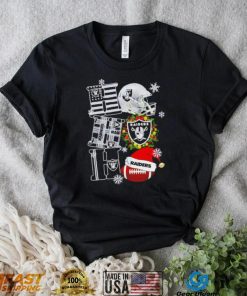 Las Vegas Raiders NFL ho ho ho Christmas shirt