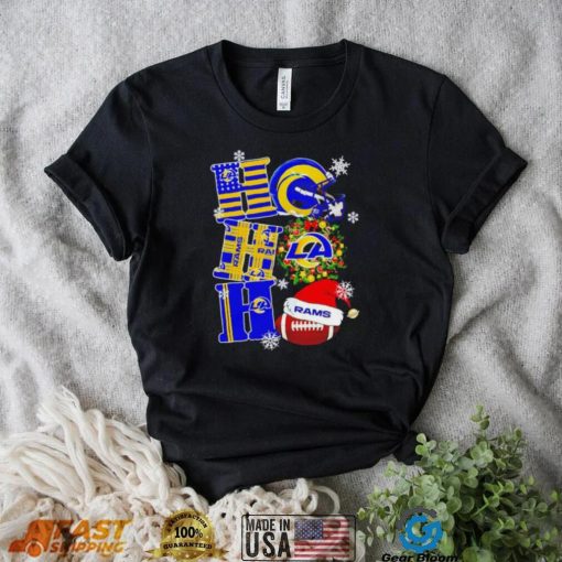 Los Angeles Rams NFL ho ho ho Christmas shirt