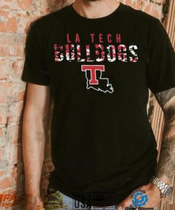 Louisiana Tech Bulldogs Blue Digital Camo Competitor T Shirt