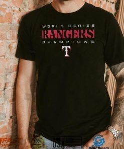 MLB 2023 World Series Champions Texas Rangers Jersey Roster T Shirt