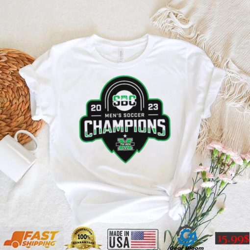 Marshall Thundering Herd 2023 SBC Men’s Soccer Champions Logo Shirt