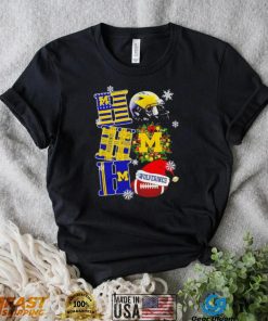 Michigan Wolverines NCAA ho ho ho Christmas shirt