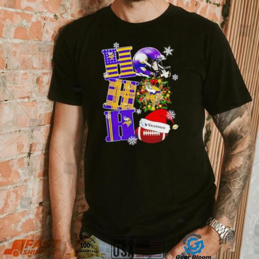 Minnesota Vikings NFL ho ho ho Christmas shirt