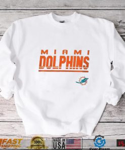 NFL Team Apparel Youth Miami Dolphins Headliner Team Color Shirt