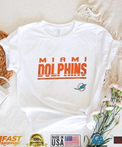 NFL Team Apparel Youth Miami Dolphins Headliner Team Color Shirt