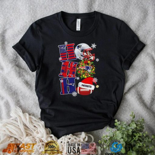 New England Patriots NFL ho ho ho Christmas shirt