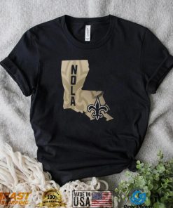 New Orleans Saints Local Black T Shirt