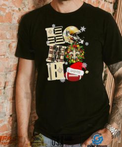 New Orleans Saints NFL ho ho ho Christmas shirt