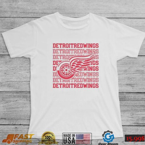 Newborn & Infant Detroit Red Wings Chad & Jake White Retro Shirt