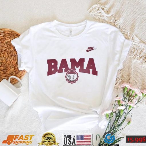 Nike Alabama Crimson Tide White Max90 JV T Shirt