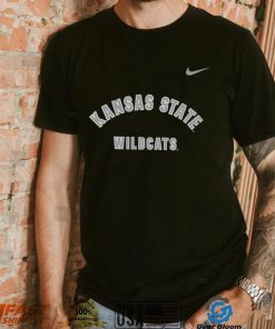 Nike Kansas State Wildcats Club Fleece Arch Word Shirt