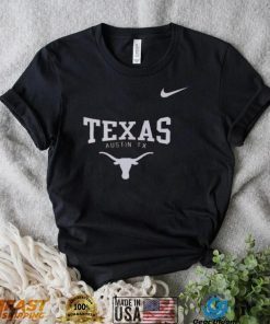 Nike Texas Longhorns Burnt Orange Classic Core Cotton Logo T Shirt