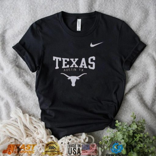 Nike Texas Longhorns Burnt Orange Classic Core Cotton Logo T Shirt