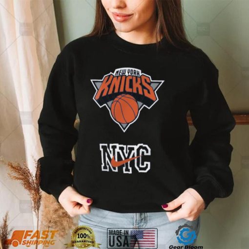 Nike Youth 2023 24 City Edition New York Knicks Program T Shirt