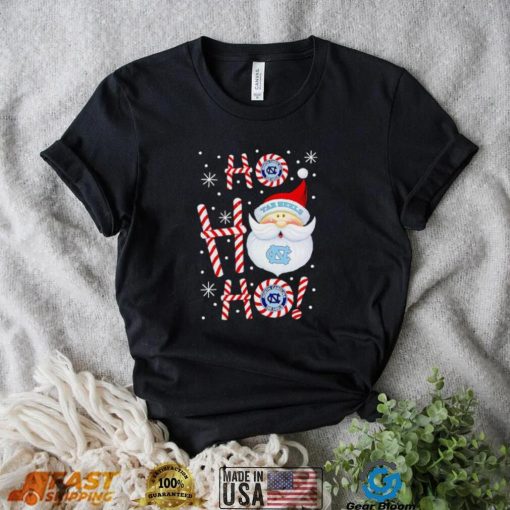 North Carolina Tar Heels Santa Claus ho ho ho shirt