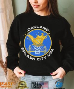 Oakland splash city USA Golden State Warriors shirt