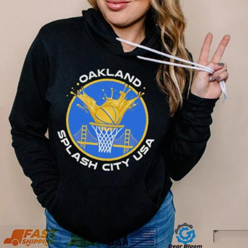 Oakland splash city USA Golden State Warriors shirt