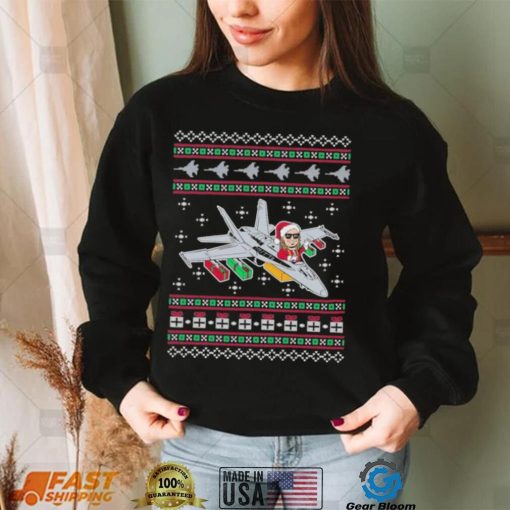 Official F18 merry Ugly Christmas Shirt