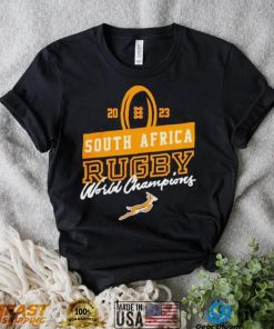 Official South Africa Springbok Rugby World Cup 2023 World Champions Logo shirt