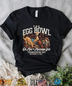 Official the Egg Bowl Ole Miss vs Mississippi State Thanksgiving day November 23, 2023 Shirt