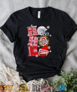 Ohio State Buckeyes NCAA ho ho ho Christmas shirt