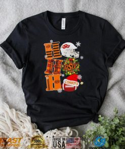 Oklahoma State Cowboys NCAA ho ho ho Christmas shirt