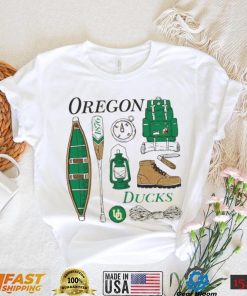 Oregon Ducks Comfort Wash Camping Trip T Shirt
