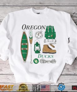 Oregon Ducks Comfort Wash Camping Trip T Shirt