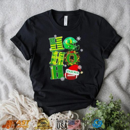 Oregon Ducks NCAA ho ho ho Christmas shirt