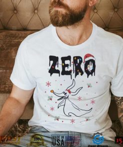 Original Zero santa nightmare before Christmas light Shirt