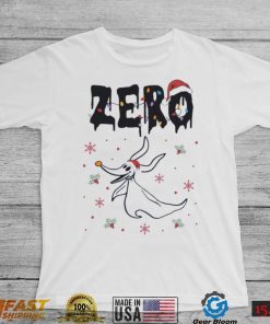 Original Zero santa nightmare before Christmas light Shirt