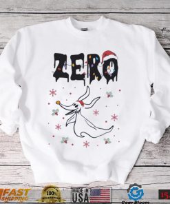 Original Zero santa nightmare before Christmas light Shirt