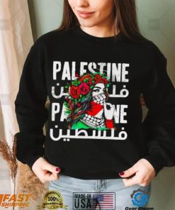 Palestine the Palestinian girl shirt