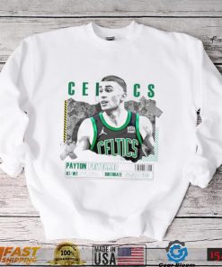 Payton Pritchard number 11 Boston Celtics basketball player paper poster shirt