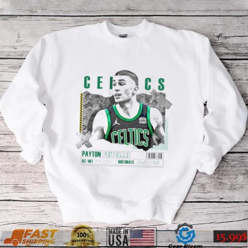 Payton Pritchard number 11 Boston Celtics basketball player paper poster shirt