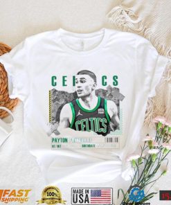 Payton Pritchard number 11 Boston Celtics basketball player paper poster shirt