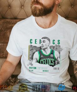 Payton Pritchard number 11 Boston Celtics basketball player paper poster shirt