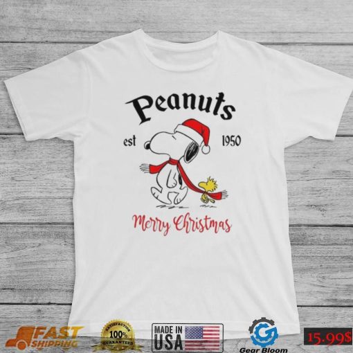 Peanuts EST 1950 Merry Christmas Shirt
