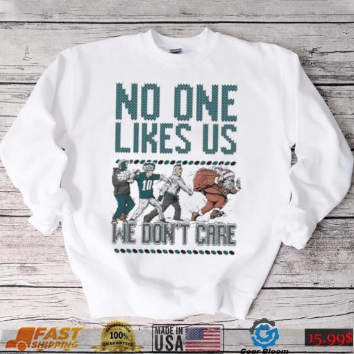 Philadelphia Eagles No One Likes Us We Don’t Care Ugly Christmas Shirt