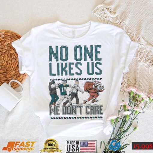 Philadelphia Eagles No One Likes Us We Don’t Care Ugly Christmas Shirt