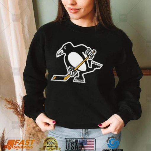 Pittsburgh Penguins Fanatics Branded Special Edition Primary Logo Raglan Tri Blend T Shirt