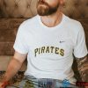 Pittsburgh Pirates Nike Heathered Gray Fleece Performance Shirt