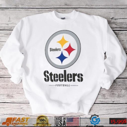 Pittsburgh Steelers Fanatics Branded Logo Team Lockup T Shirt