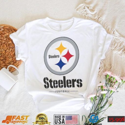 Pittsburgh Steelers Fanatics Branded Logo Team Lockup T Shirt