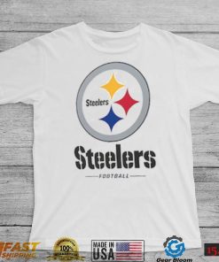 Pittsburgh Steelers Fanatics Branded Logo Team Lockup T Shirt