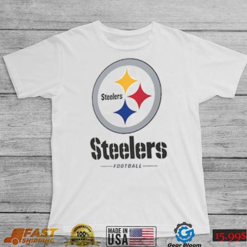 Pittsburgh Steelers Fanatics Branded Logo Team Lockup T Shirt