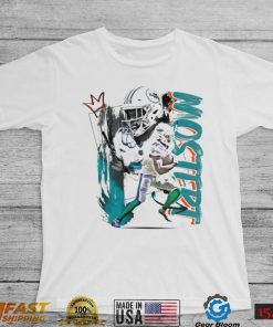 Raheem Mostert number 31 Miami Dolphins football player pose poster shirt