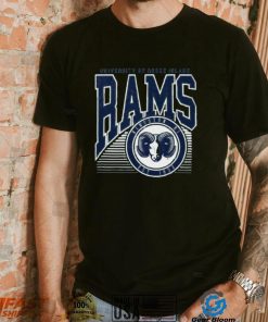 Rhode Island Rams Navy Offset Circle T Shirt