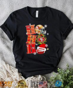 San Francisco 49ers NFL ho ho ho Christmas shirt